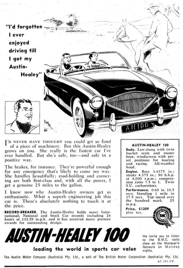 1956 Austin-Healey 100 BMC